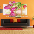 Hot Sale Flower Canvas Art/4 Pannel Canvas Prints for Home Decor/Cheap Art Print